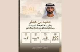 حميد بن عمار يعلن بدء المرحلة التنفيذية لبرنامج عجمان للذكاء الاصطناعي