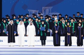 أحمد بن سعيد يشهد حفل تخريج دفعة 2026 من طلبة جامعة محمد بن راشد للطب والعلوم الصحية