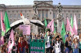 مسيرة للأطفال في لندن نصرة للبيئة