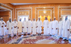 حاكم عجمان وولي عهده يستقبلان الأمير حسين برهان الدين نجل سلطان طائفة البهرة