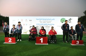 ذهبية لمنتخبنا وفضية الفردي في منافسات لمسابقة البندقية 10 متر هوائي وضعية الواقف