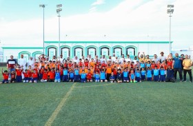 ثمانية فرق في بطولة كرة القدم التنشيطية لنادي دبا الحصن تحت عشر سنوات