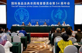 أبوظبي للزراعة تشارك في اجتماع لجنة متبقيات المبيدات بالصين