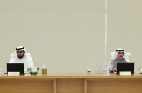 سعود بن راشد المعلا يترأس اجتماع المجلس التنفيذي لإمارة أم القيوين