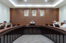 ولي عهد الشارقة يترأس اجتماع مجلس أكاديمية الشارقة للعلوم الشرطية ويطلع على مركز التعليم والتدريب الافتراضي