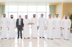 رئيس المحاكم للشؤون القضائية بالإنابة في محاكم دبي يجتمع مع وفد مؤسسة الأوقاف وإدارة أموال القُصّر