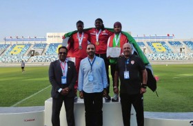 الإمارات تحرز ذهبية البطولة العربية لألعاب القوى