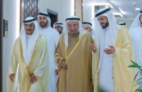 حاكم الشارقة يشهد افتتاح مؤتمر اللغة العربية الدولي السابع