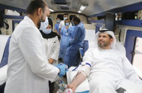 محاكم دبي تنظم حملة التبرع بالدم بالتعاون مع مركز دبي للتبرع بالدم