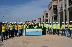 بلدية مدينة أبوظبي تنظم حملة تنظيف لمواقع البناء والإنشاء الجديدة في أبوظبي 