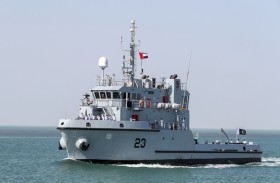 الدفعة الأولى من القطع العسكرية البحرية تصل إلى أبوظبي للمشاركة في نافدكس2021