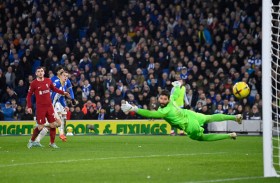 ثلاثية برايتون تضاعف محنة ليفربول وتثير الشك حول مستقبله الأوروبي