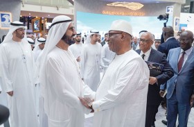 محمد بن راشد يلتقي رئيس مالي