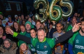 ركض 365 ماراثوناً في 365 يوماً لمكافحة السرطان