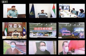 الداخلية ووزارة الأمن العام الصينية يتبادلان التجارب والخبرات في مواجهة كورونا