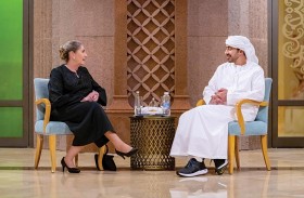 عبدالله بن زايد يلتقي السيدة الأولى في إسرائيل