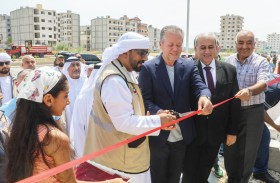 الهلال الأحمر الإماراتي يفتتح مشروع النقعة السكني في محافظة اللاذقية السورية