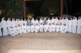 نهيان بن مبارك يزور عائلة سعيد بن أحمد لوتاه