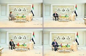 صقر غباش يستقبل سفراء صربيا وتركيا وإيرلندا وبولندا