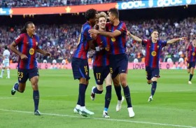 ماذا قال أنتوني غوردون بعد هدفه  الأول مع برشلونة؟