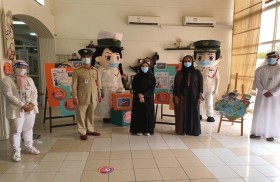 شرطة دبي تنظم فعاليات بين طلبة المدارس للتوعية من فيروس كورونا 