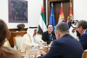 الرئيس الصربي يستقبل رئيس المجلس الوطني الاتحادي.. ويؤكد على العلاقات الوثيقة التي تجمع البلدين