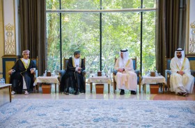 حاكم رأس الخيمة يستقبل محافظ مسندم 