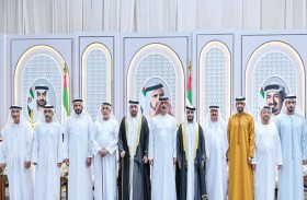 عمار النعيمي يحضر أفراح العسم والكعبي في عجمان