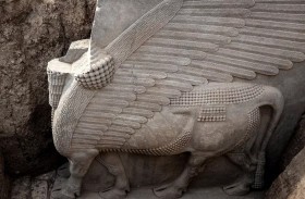 اكتشاف ثور مجنح عمره 2700 عام