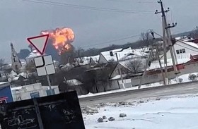 روسيا تتهم أوكرانيا بإسقاط طائرة أسرى تقل 74 شخصاً