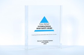 طرق دبي تفوز بجائزة دولية في مجال السلامة المرورية