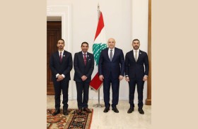 الرئيس اللبناني يستقبل وفد تريندز ويؤكد أهمية البحث العلمي في دعم التنمية