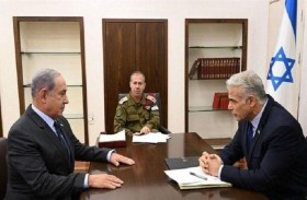 نتانياهو يدعو لابيد إلى اجتماع لتقييم  «الأوضاع الأمنية»