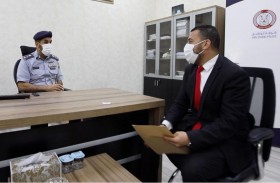 قائد عام شرطة أبوظبي يلتقي المتعاملين في مديرية شرطة المناطق الخارجية