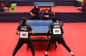 البحرين تتقلد ذهبية زوجي طاولة عربية السيدات 2024