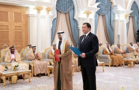 محمد بن زايد و رئيس كازاخستان يشهدان تبادل عدد من مذكرات التفاهم بين البلدين