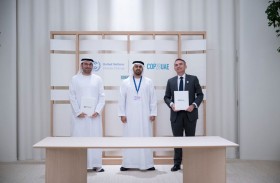 ذياب بن محمد بن زايد يثني على تعاون الاتحاد للقطارات و(الظاهرة) لترسيخ ثقافة الاستدامة في قطاع النقل بالدولة