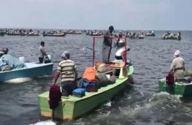 انطلاق الصيد في أكبر بحيرة مصرية بسيناء