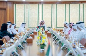 عمار النعيمي يترأس اجتماع مجلس إدارة غرفة تجارة وصناعة عجمان الجديد