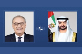 رئيس الدولة يتلقى اتصالاً هاتفياً من رئيس  الاتحاد السويسري تناول تطورات الأوضاع في المنطقة  