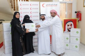 الهلال الأحمر الإماراتي في عجمان يدعم  3686 أسرة بقيمة تلامس 11 مليون درهم