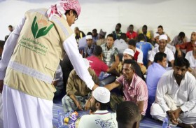 الصجعة تحتضن 2000 صائم يومياً كأكبر موقع إفطار للشارقة الخيرية