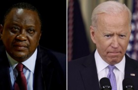 بايدن يستقبل كينياتا أول رئيس دولة إفريقية 