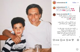 صورة نادرة لعادل  إمام تشعل الحنين