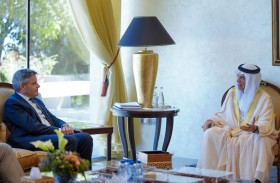 حاكم رأس الخيمة يستقبل قنصل عام المملكة المتحدة