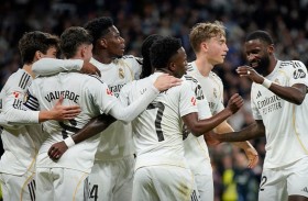 ريال مدريد يكرم وفادة ريال سوسييداد وينتزع الصدارة موقتا 