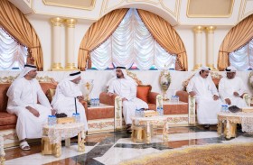 سيف بن زايد يعزي في وفاة آمنة أحمد الظاهري