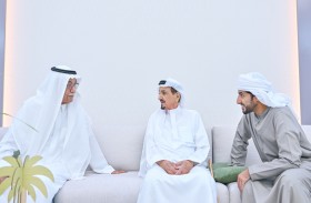 حميد بن راشد يفتتح مجلس المهيري المجتمعي في الحميدية