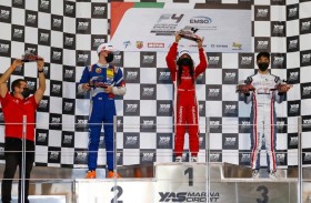 «حمدة القبيسي» تحرز المركز الأول في بطولة فورمولا 4 الإمارات 