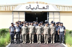 قائد عام شرطة أبوظبي يطّلع على جاهزية مديرية الدوريات الخاصة
